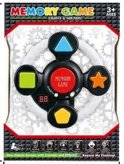 סיימון דיגיטלי סופר משחק זיכרון מנגן כולל אורות ומוזיקה