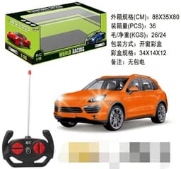 מכונית ג'יפ פורש קאיין שלט 4 כיוונים כולל אורות