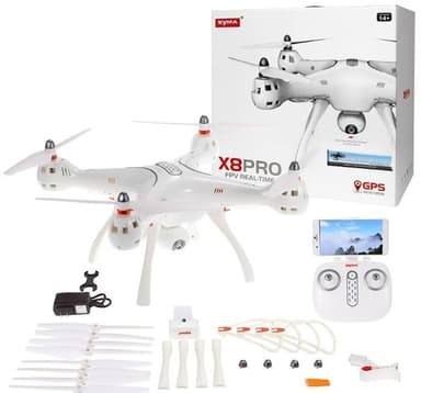 רחפן שלט מקצועי SYMA דגם X8PRO כולל מצלמת WIFI ומייצב