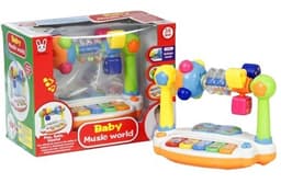 אורגן פעילות לתינוק כולל רעשנים צלילים אורות ומוזיקה