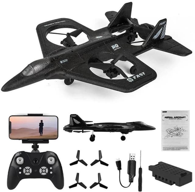 מטוס קרב רחפן שלט כולל מצלמה WIFI