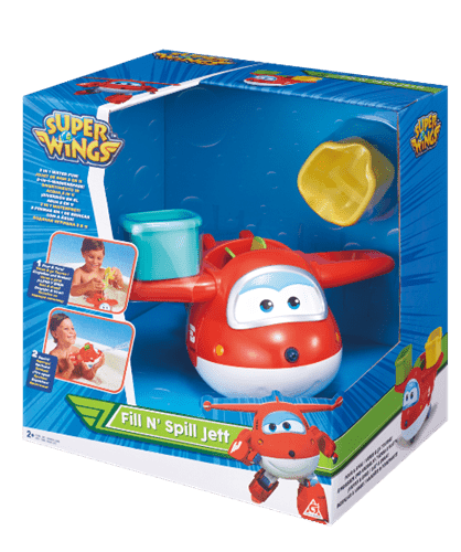 מטוסי על-ג'ט מלא ושפוך לאמבט