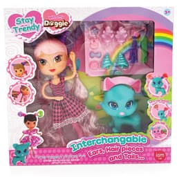 בובה עם אביזרים וכלבלב מתוק IAM