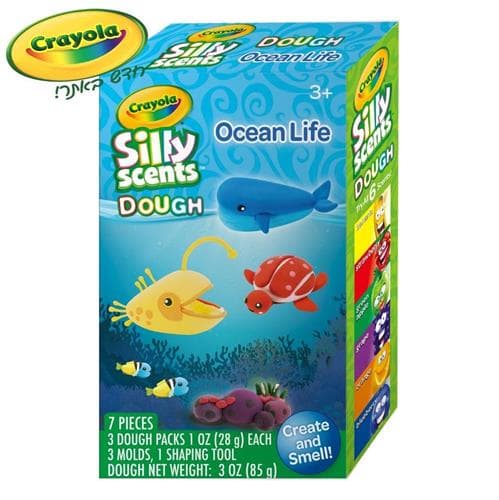 ערכת משחק חיי ים- בצק ריחני קריולה