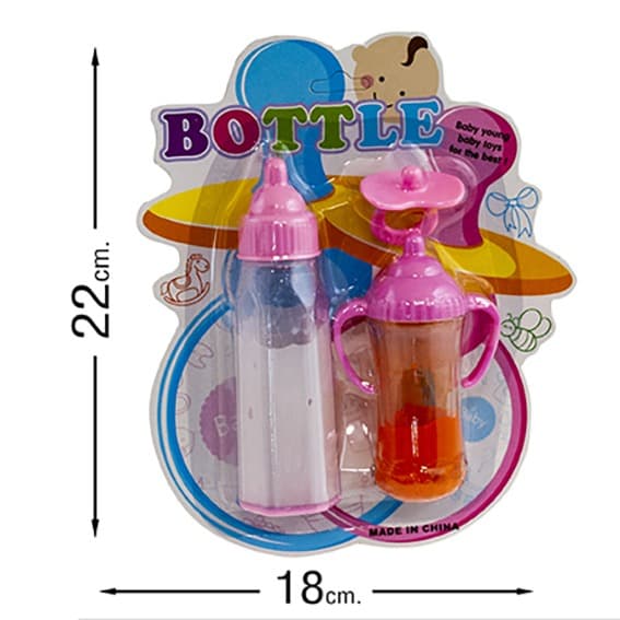 סט בקבוקים ומוצץ לתינוק