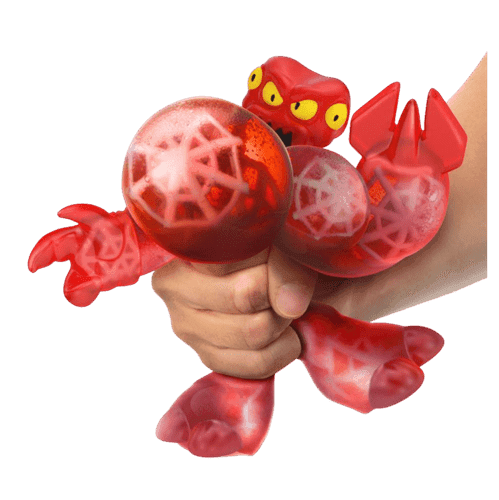 גו ג'יט זו - בובה נמתחת משפריצה מים - סטרץ' רדבק - Goo Jit Zu