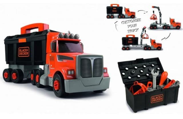 בלק אנד דקר-משאית עם ארגז כלי עבודה