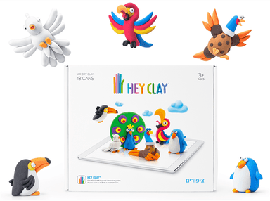 היי קליי - Hey Clay - סט ציפורים