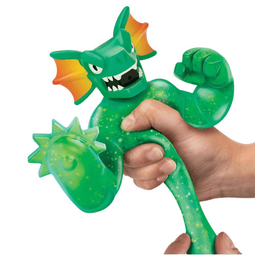 גו ג'יט זו - בובה נמתחת משפריצה מים - סטרץ' רפטאור - Goo Jit Zu