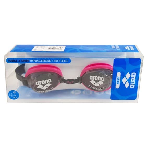 משקפת ארנה באבל ילדים ורוד שחור 6-12