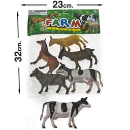 סט חיות חווה באריזה