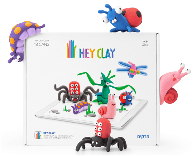 היי קליי - Hey Clay - סט חרקים