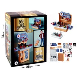 ערכת מזוודה כלי עבודה על גלגלים