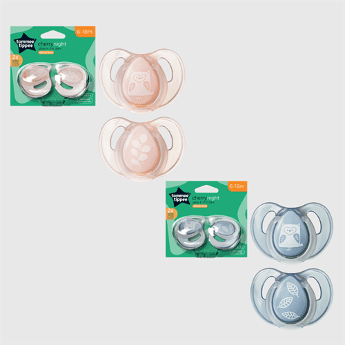 מוצצי לטקס 6-18, בנות/בנים - CherryNight