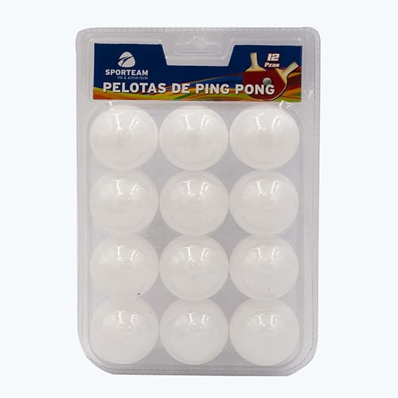 כדורים פינג פונג 12יח'