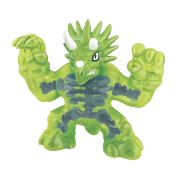 גו ג'יט זו - בובה נמתחת - סטרץ' Dino X-RAY טריטופס - Goo Jit Zu