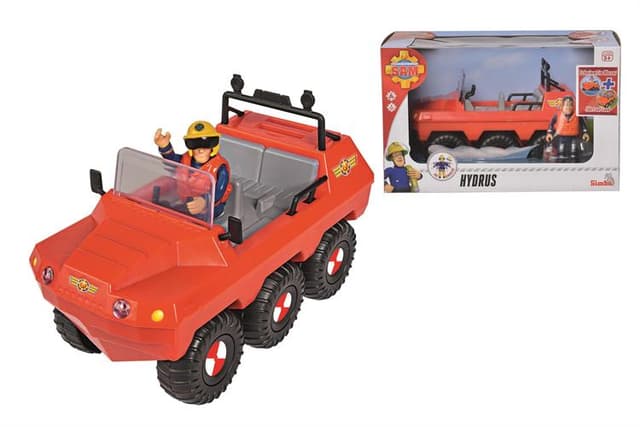 סמי הכבאי - רכב הצלה הידרה עם דמות