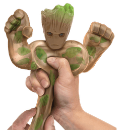 גו ג'יט זו X מארוול - בובה נמתחת - סטרץ' שומרי הגלקסיה גרוט - Goo Jit Zu