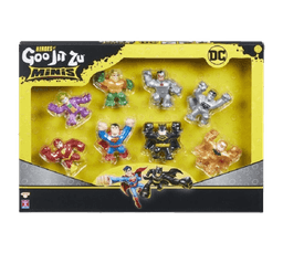 גו ג'יט זו X דיסי DC - בובה נמתחת - סטרץ' ערכת MINI גיבורי על - Goo Jit Zu