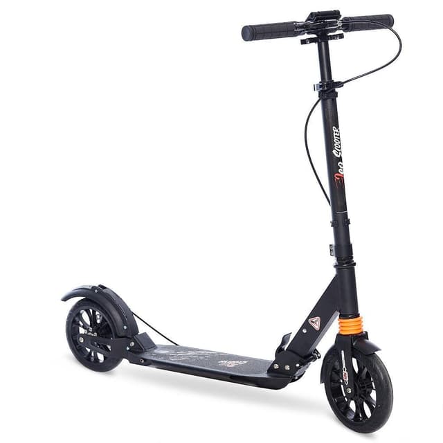 קורקינט גלגלים גדולים מעצור דיסק שחור