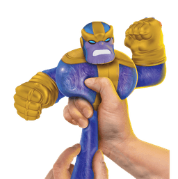 גו ג'יט זו X מארוול - בובה נמתחת - סטרץ' נבלי על תאנוס - Goo Jit Zu