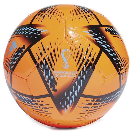 כדורגל אדידס כתום לוגו משולש כסוף