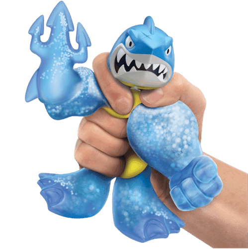 גו ג'יט זו - בובה נמתחת משפריצה מים - סטרץ' טראש - Goo Jit Zu