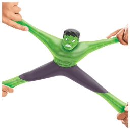 גו ג'יט זו X מארוול - בובה נמתחת - סטרץ' גיבורי על XL האלק הענק הירוק - Goo Jit Zu