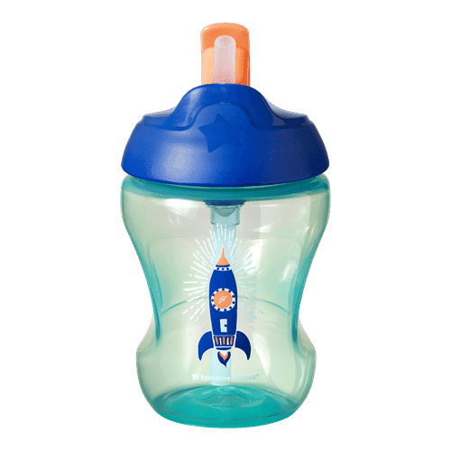כוס שתייה 230 מ"ל 7m+ עם קש מסדרת Tommee Tippee Cup Straw