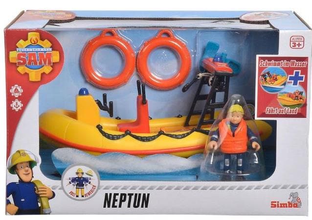 סמי הכבאי - סירת ההצלה נפטון עם דמות