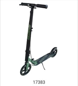 קורקינט פעלולים שחור ירוק צבאי