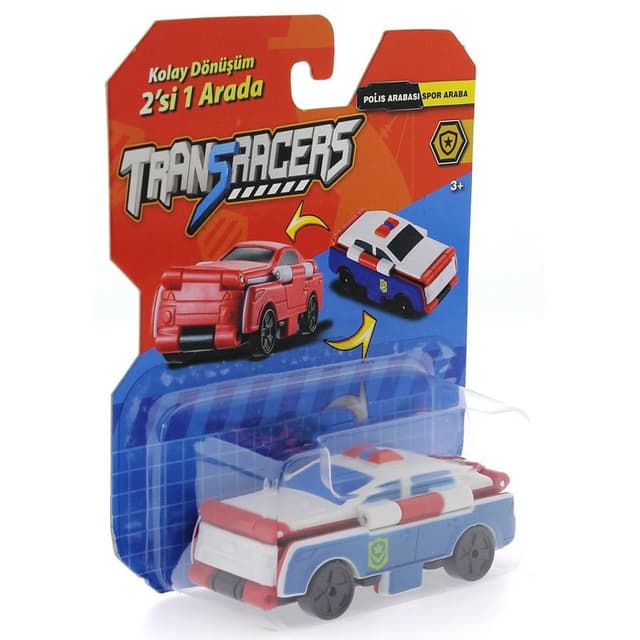 טרנסרייסר- 2 ב-1 רכב משטרה ורכב ספורט