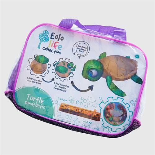 סנדטסטיק-צב יצירה בחול