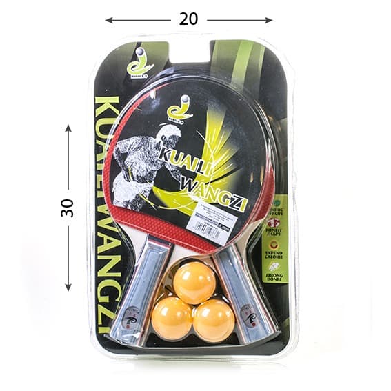 סט פינג פונג שחור