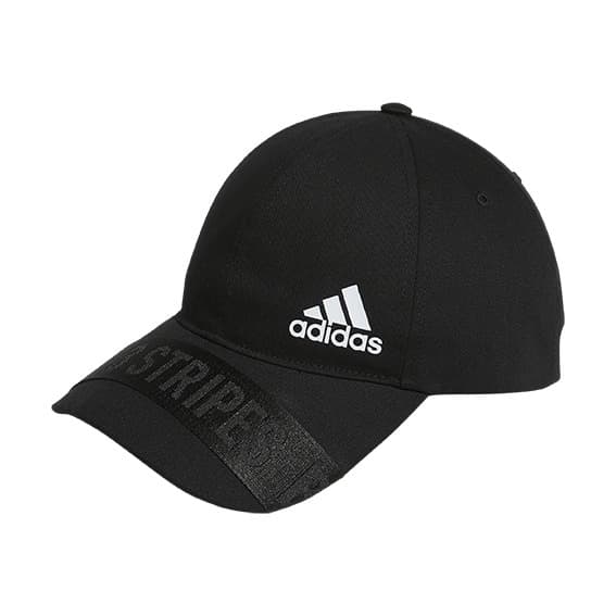 כובע אדידס שחור סטריפ על הקסקט