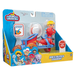 חוות דינו - ג'ון ובליץ עם מרכבה מסתובבת