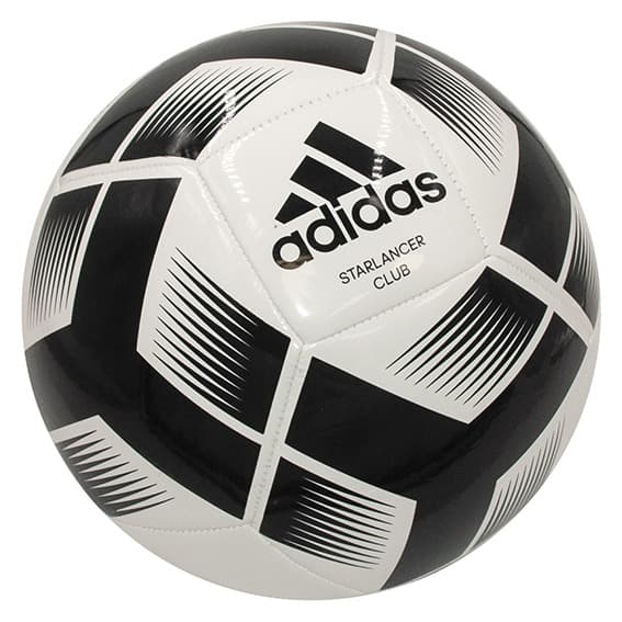 כדורגל אדידס שחור חצים לבן