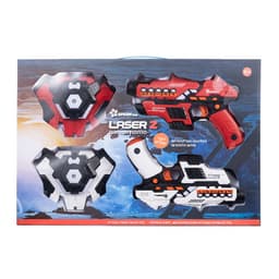 Laser Z – זוג אקדחי לייזר + ווסטים מוציאים עשן