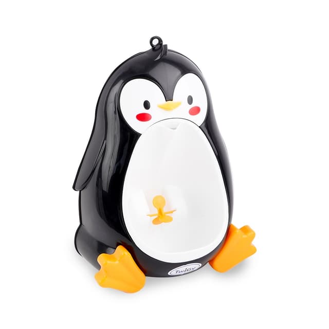 אסלה תלויה בצורת פינגווין - Penguin Urinal