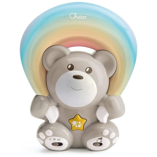 מנורת לילה דובי קשת בענן - Toy FD Rainbow Bear Neutral