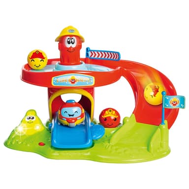 תחנת כיבוי עם כדורים מתגלגלים - Toy Turbo Ball - Rolling Spinner - INT