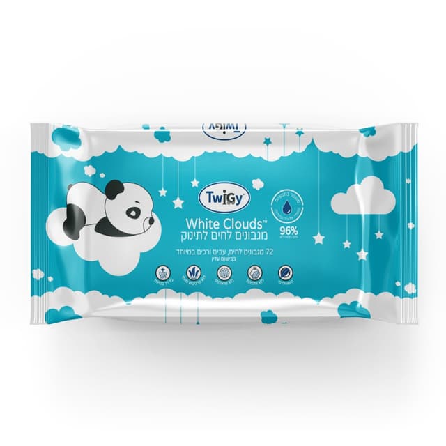 מגבונים לחים לתינוק - ™White Clouds