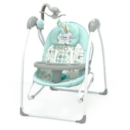 נדנדה וטרמפולינה לתינוק כחול - Montana Bay™ 2 in 3