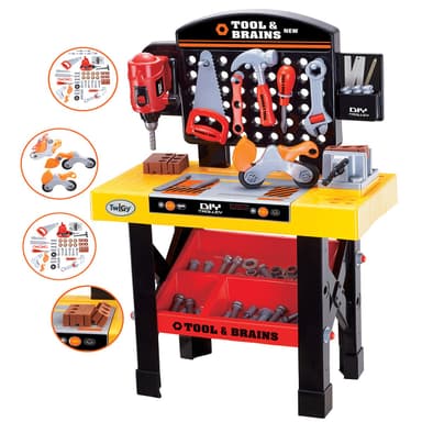 שולחן עבודה וערכת כלים - DIY Tools Set Table