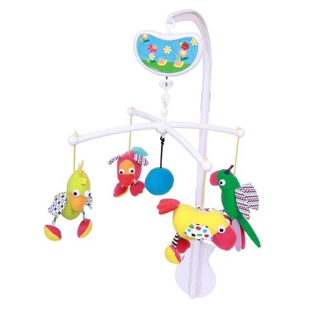 מובייל מוסיקלי - Happy Birds Musical Mobile
