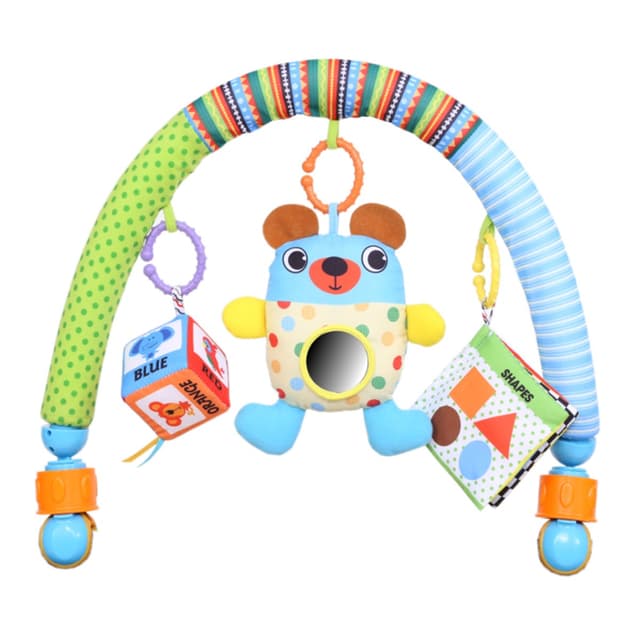 קשת פעילות - Jolly Bear Travel amp; Learn Stroller