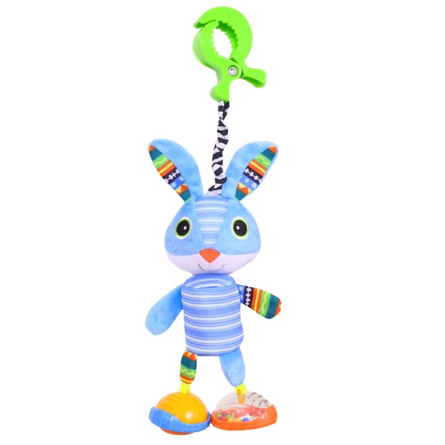 צעצוע נתלה ארנב כחול - Woodland Friends Take Me Chime Bruce