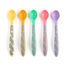 מארז 5 כפיות לתינוק Flawless™ - 5pc Weaning amp; Feeding Spoons