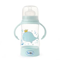 בקבוק רחב עם ידיות אחיזה - Flawless™ Wide Neck Bottle with handle