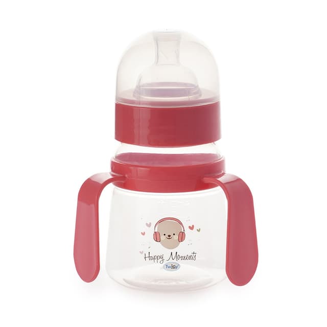 בקבוק רחב עם ידיות אחיזה 150 מ"ל - Flawless™ Wide Neck Bottle With Handle